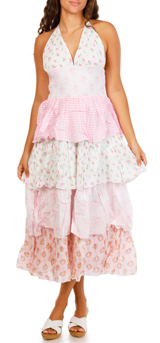 Thumbnail 1: Amy Jane London Juniors Bonnie Maxi Dress 