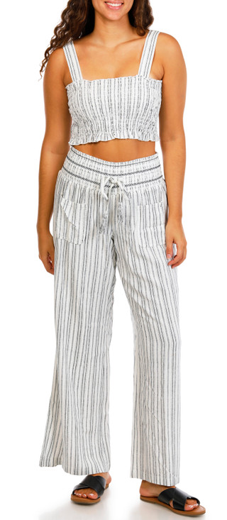 Thumbnail 1: Rewash Juniors 2 Pc Smocked Pants Set 