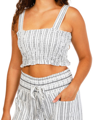 Thumbnail 2: Rewash Juniors 2 Pc Smocked Pants Set 