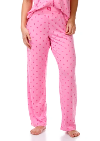 Thumbnail 3: Juicy Couture Women's Wide Leg Jersey Pajama Set 