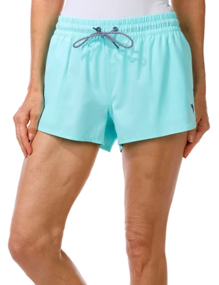 Thumbnail 1: Salt Life Women's Wanderlust Fit Aquatrunk Shorts 