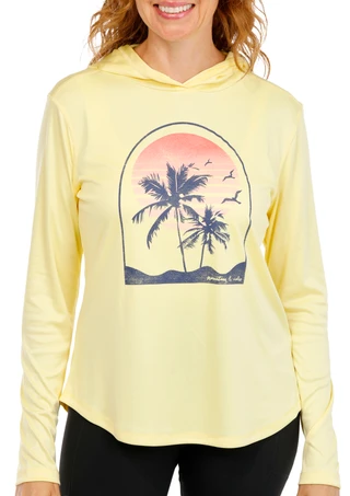 Thumbnail 1: Mountain And Isles Women's UPF Protection Palm Outdoor Top 