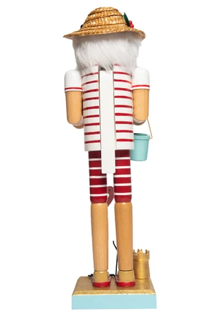 Thumbnail 2: Magical Season 14" Hawaiian Santa Nutcracker 