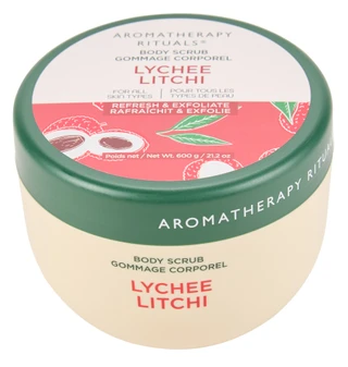 Thumbnail 1: Aromatherapy Rituals 21.2 oz Lychee Body Scrub 