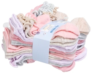 Thumbnail 2: Stride Rite Toddler Girls 20 Pk Socks 
