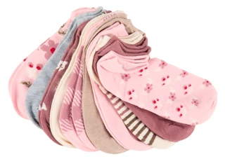 Thumbnail 2: Majesty Brands Women's 10 Pr Assorted Print No Show Socks 