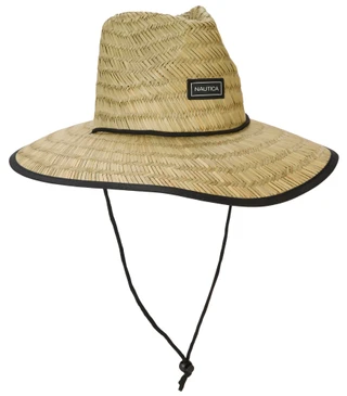 Thumbnail 1: Nautica Men's Straw Hat  