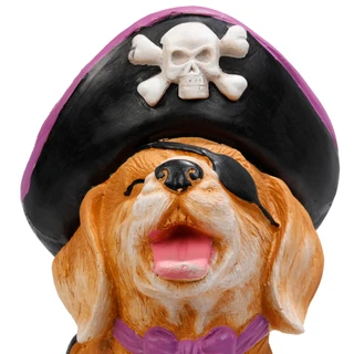 Thumbnail 2: Magical Season Halloween Pirate Puppy Garden Decor 