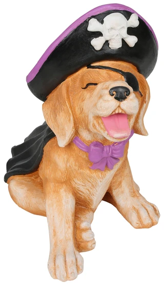 Thumbnail 1: Magical Season Halloween Pirate Puppy Garden Decor 