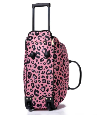 Thumbnail 5: Juicy Couture Libra Leopard Rolling Duffel Bag 