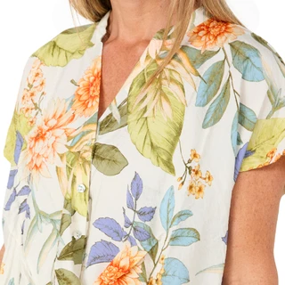 Thumbnail 3: Status by Chenault Women's Short Sleeve Twist Front Top 