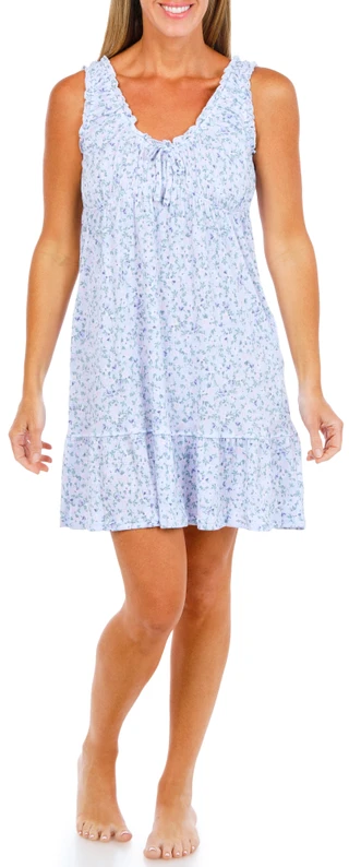 Thumbnail 3: Laura Ashley Women's Sleeveless Smocked Dress w/ Pockets 