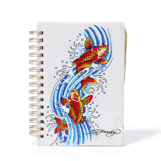Thumbnail 3: Ed Hardy Premium A5 Notebook w/ Pen 