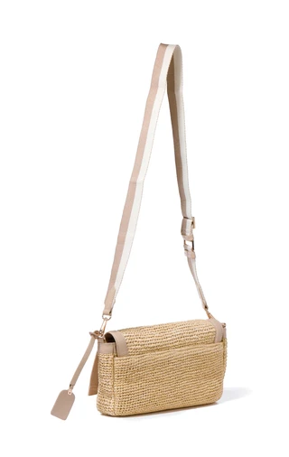 Thumbnail 2: TOMMY BAHAMA Woven Raffia Straw Crossbody Bag 
