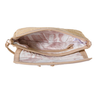 Thumbnail 3: TOMMY BAHAMA Woven Raffia Straw Crossbody Bag 