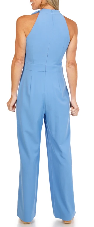 Thumbnail 2: Vince Camuto Women's Sleeveless Halter Bow Jumpsuit 