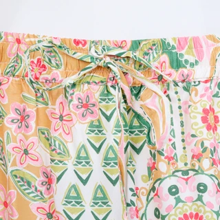 Thumbnail 2: Cupio Blush Women's Printed Tiered Maxi Skirt 