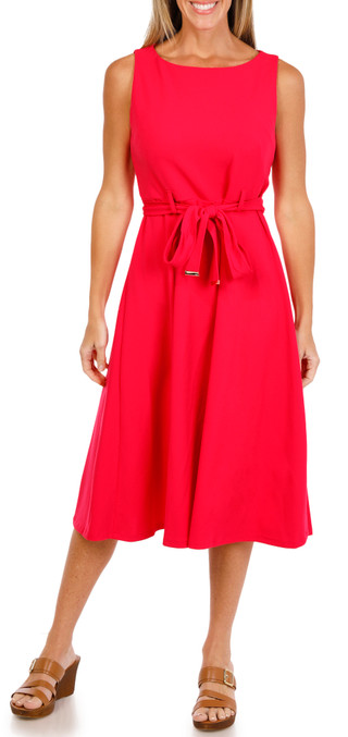 Thumbnail 1: DKNY Women's Sleeveless Midi Dress 