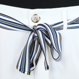 Thumbnail 3: Nautica Women's Elastic Back Trouser Pants w/ Belt 