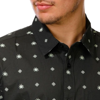 Thumbnail 2: BILLABONG Men's Short Sleeve Ditsy Button-Down Shirt  