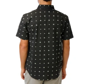 Thumbnail 3: BILLABONG Men's Short Sleeve Ditsy Button-Down Shirt  