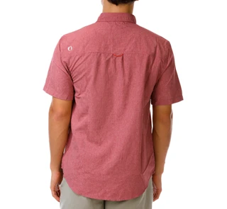Thumbnail 2: The American Outdoorsman Men's Short Sleeve Performance Button Down Shirt 