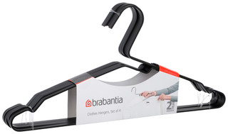 Thumbnail 1: BRABANTIA 4 Pk Aluminum Clothes Hanger 