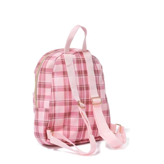 Thumbnail 2: Aeropostale Girl's Plaid Teddy Bear Mini Backpack 