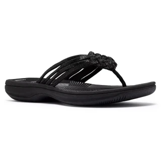 Thumbnail 2: Clarks Women's Breeze Gem Flip Flops 