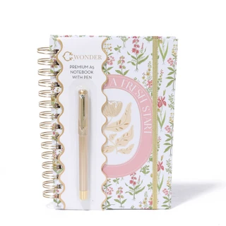 Thumbnail 1: C Wonder Premium A5 Notebook w/ Pen 