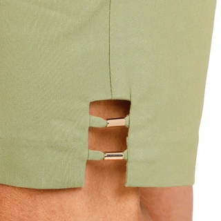 Thumbnail 4: Coral Bay Women's Gold Bar Hem Bermuda Shorts 