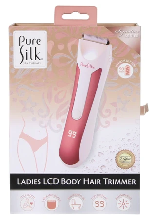 Thumbnail 1: Pure Silk Ladies LCD Body Hair Trimmer  