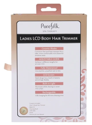 Thumbnail 6: Pure Silk Ladies LCD Body Hair Trimmer  