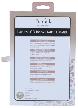 Thumbnail 5: Pure Silk Ladies LCD Body Hair Trimmer  
