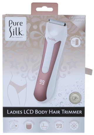 Thumbnail 3: Pure Silk Ladies LCD Body Hair Trimmer  