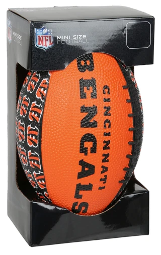 Thumbnail 1: CINCINNATI BENGALS Team Logo Mini Football 