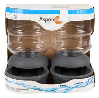 Thumbnail 1: PETMATE 2 Pk Pet Water & Food Dispesners  