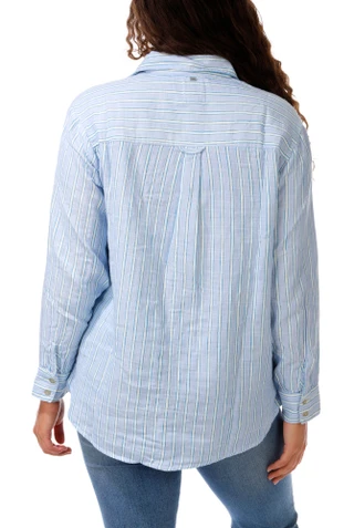 Thumbnail 2: BILLABONG Juniors Long Sleeve Button Down Top  