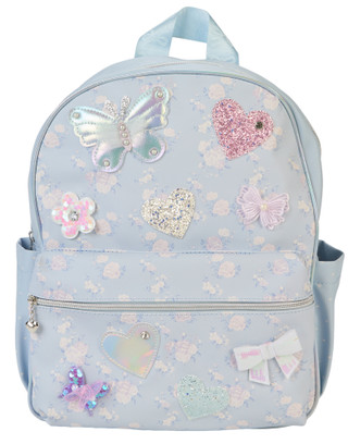 Thumbnail 1: OMG Accessories Floral Patch Backpack 