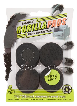 Thumbnail 1: Slipstick 8 Pk Peel & Stick Gorilla Pads  