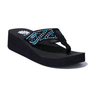 Thumbnail 1: Yellow Box Women's Wedge Flip Flops  