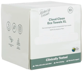 Thumbnail 1: MAKEUP ERASER 30 Pk Cloud Clean Eco Towels  