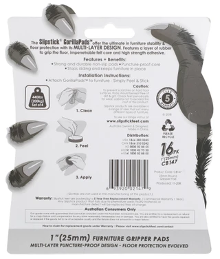 Thumbnail 2: Slipstick 16 Pk Gorilla Pads  