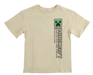 Thumbnail 1: Minecraft Boy's Short Sleeve Minecraft Graphic Tee 
