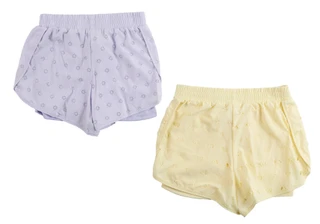 Thumbnail 2: No Comment Big Girl's 2 Pk Embroidered Eyelet Shorts 