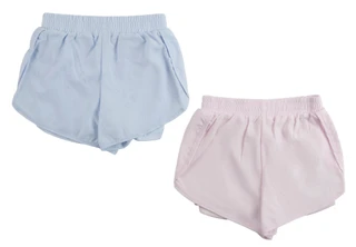 Thumbnail 2: No Comment Big Girl's 2 Pk Embroidered Eyelet Shorts 