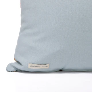 Thumbnail 3: MAGASCHONI 20x20 Embroidered Floral Decorative Pillow 
