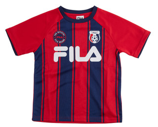 Thumbnail 1: Fila Boy's Short Sleeve Athletic Soccer Jersey Shirt 