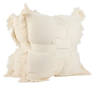 Thumbnail 4: MAGASCHONI 2 Pk 20x20 Decorative Pillows 