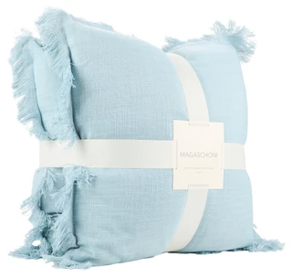 Thumbnail 4: MAGASCHONI 2 Pk 20x20 Decorative Pillows 